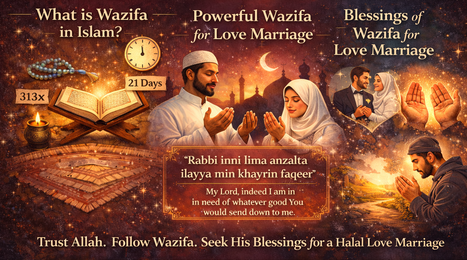Wazifa for Love Marriage Powerful Islamic Duas